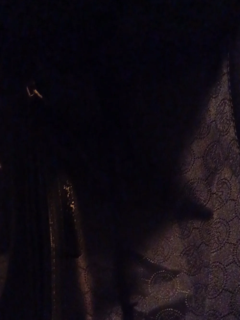 > Michael Kors Black Leather Women's Clutch with Gold Hardware